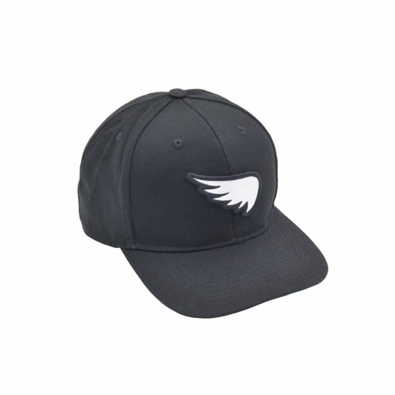 casquette noire SA1NT logo aile