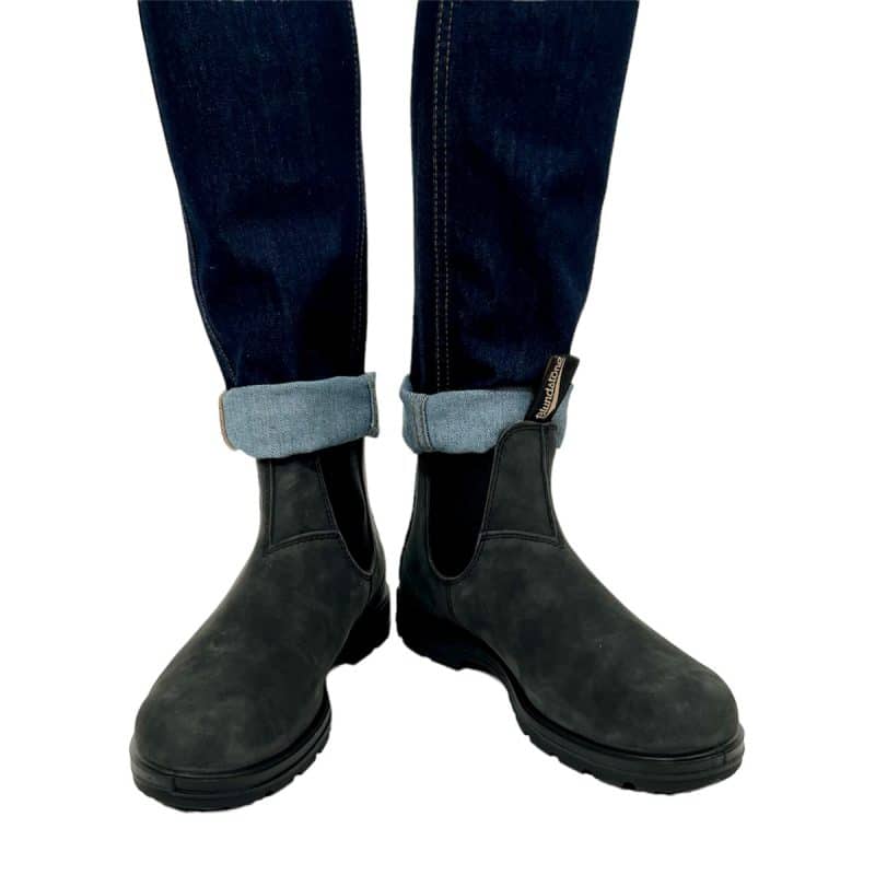 Chelsea boots grises