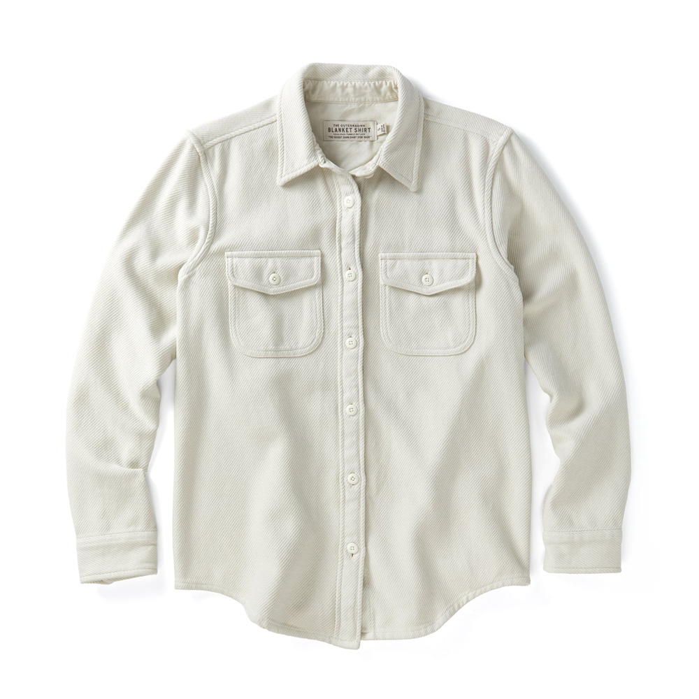 chroma blanket shirt femme écrue outreknown