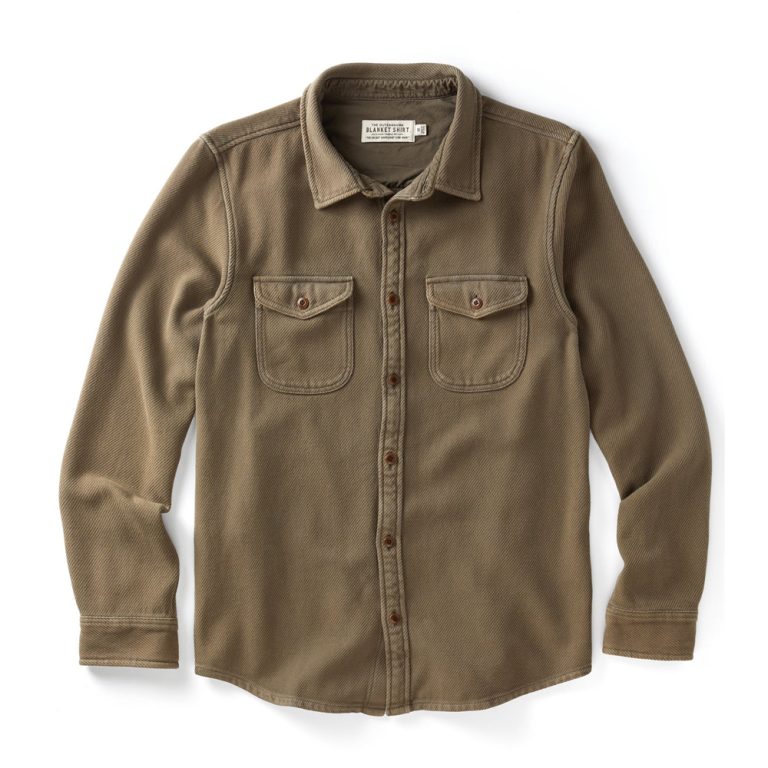 Chroma blanket shirt kelp bloom outerknown