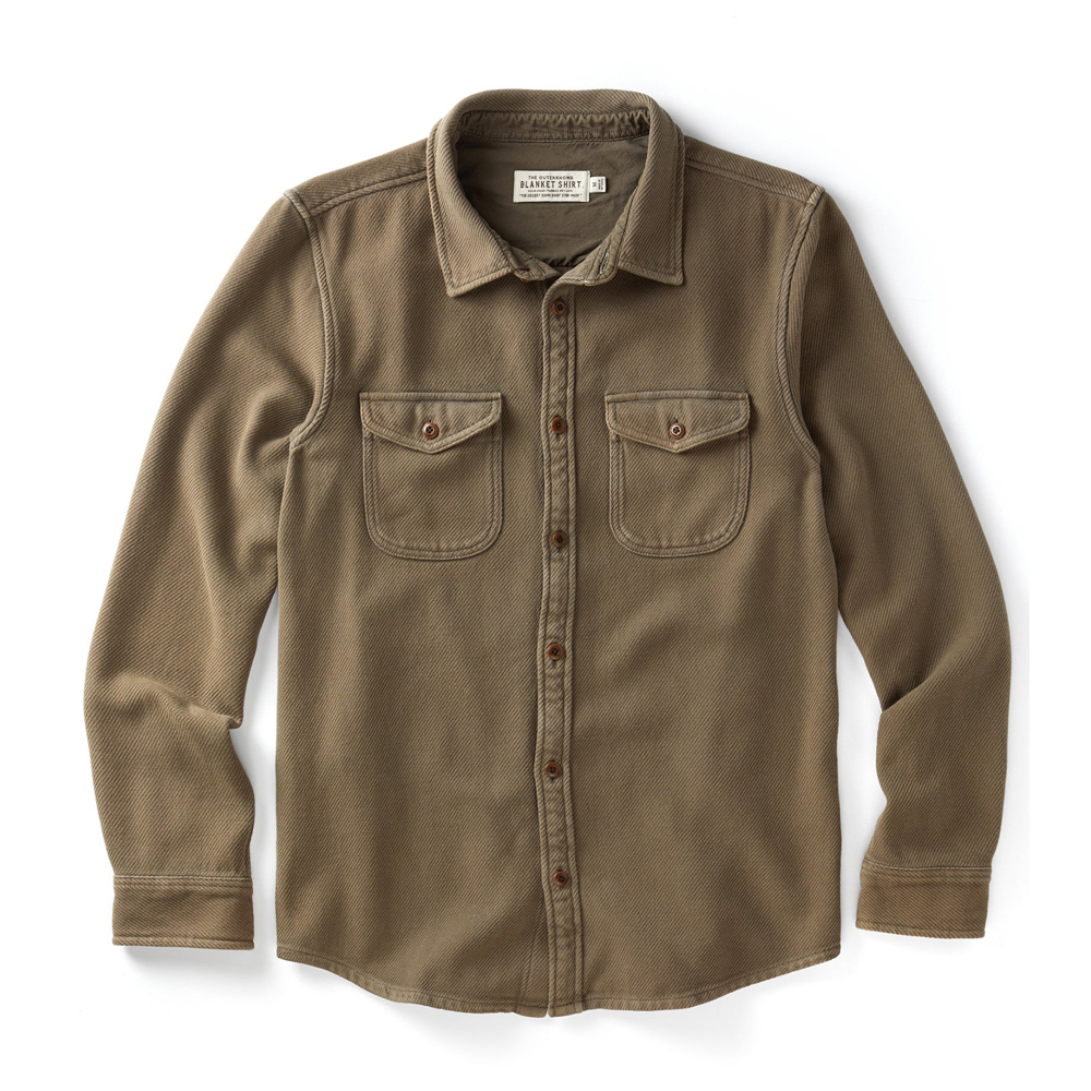Chroma blanket shirt kelp bloom outerknown