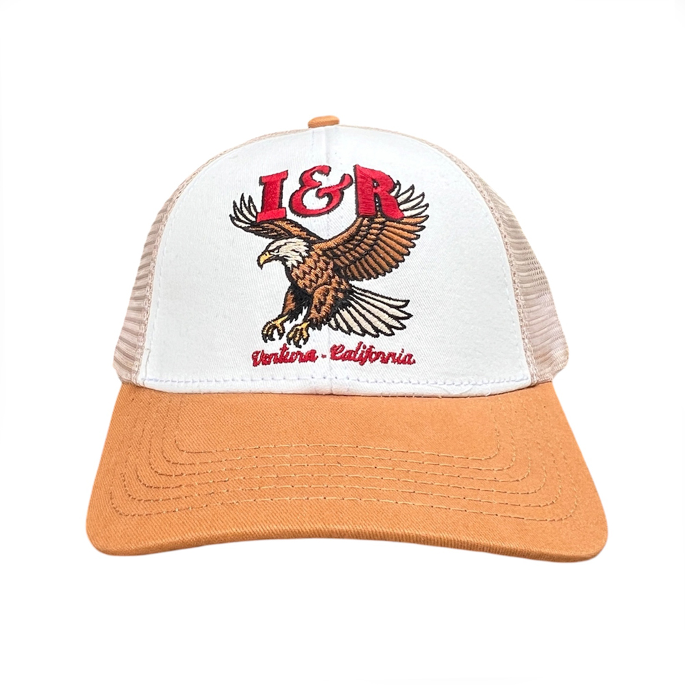 Casquette bald eagle Iron and resin Ride with Mortimer