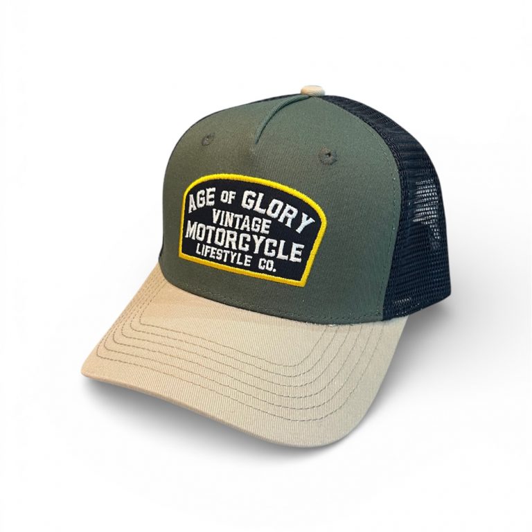 casquette buddy kaki age of glory ride with mortimer