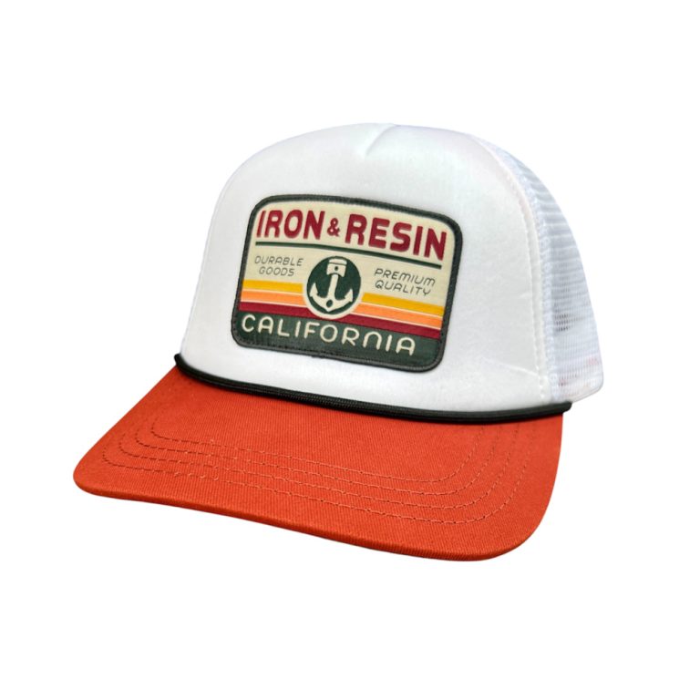 Casquette california Iron and resin Ride with Mortimer
