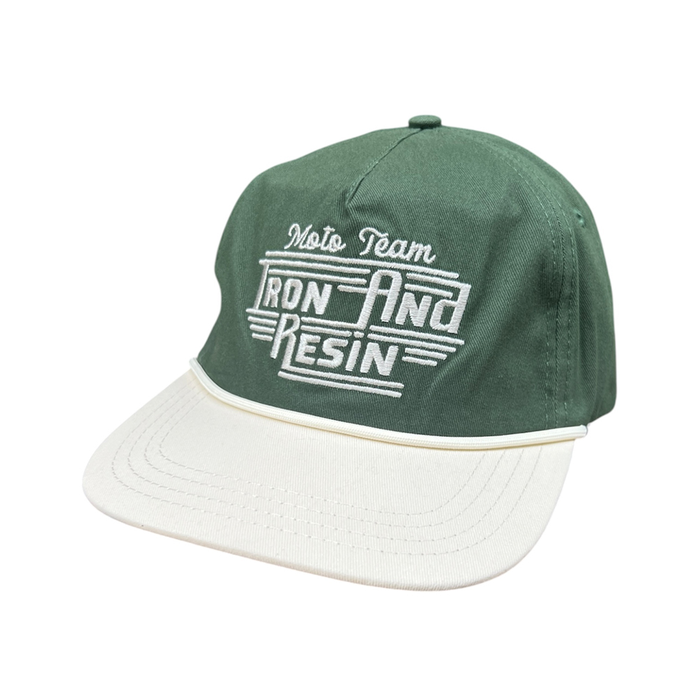 Casquette moto team Iron and resin Ride with Mortimer