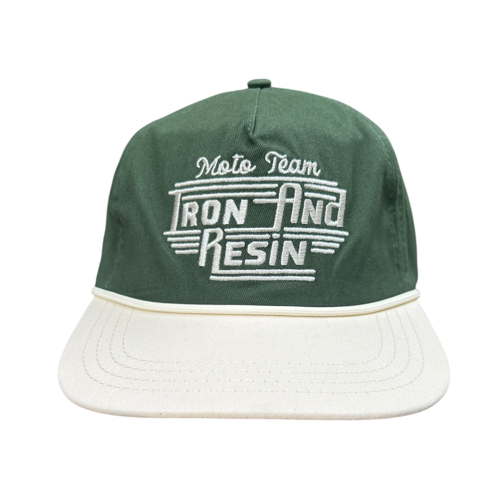 Casquette moto team Iron and resin Ride with Mortimer