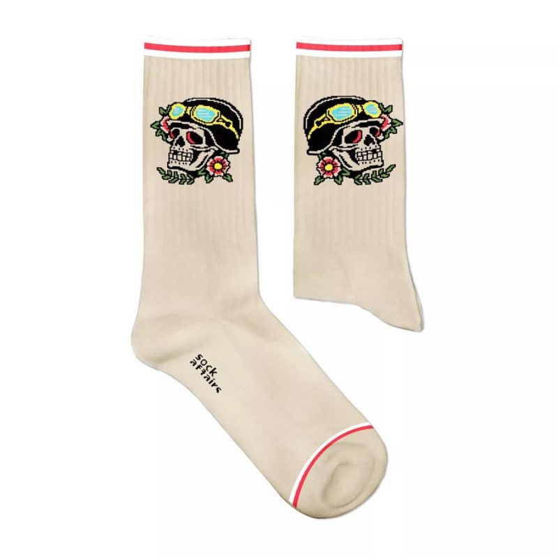chaussettes american skull