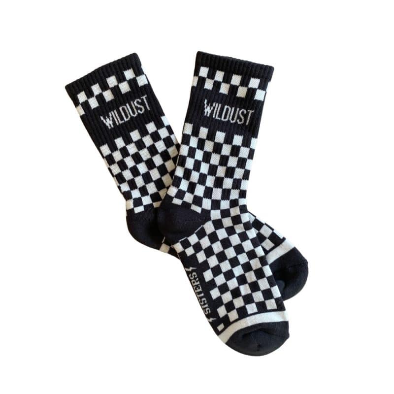 Chaussettes checkerboard