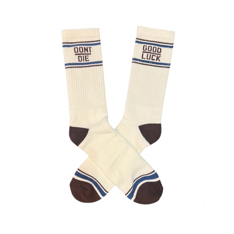 Chaussettes good luck iron and resin ride with mortimer