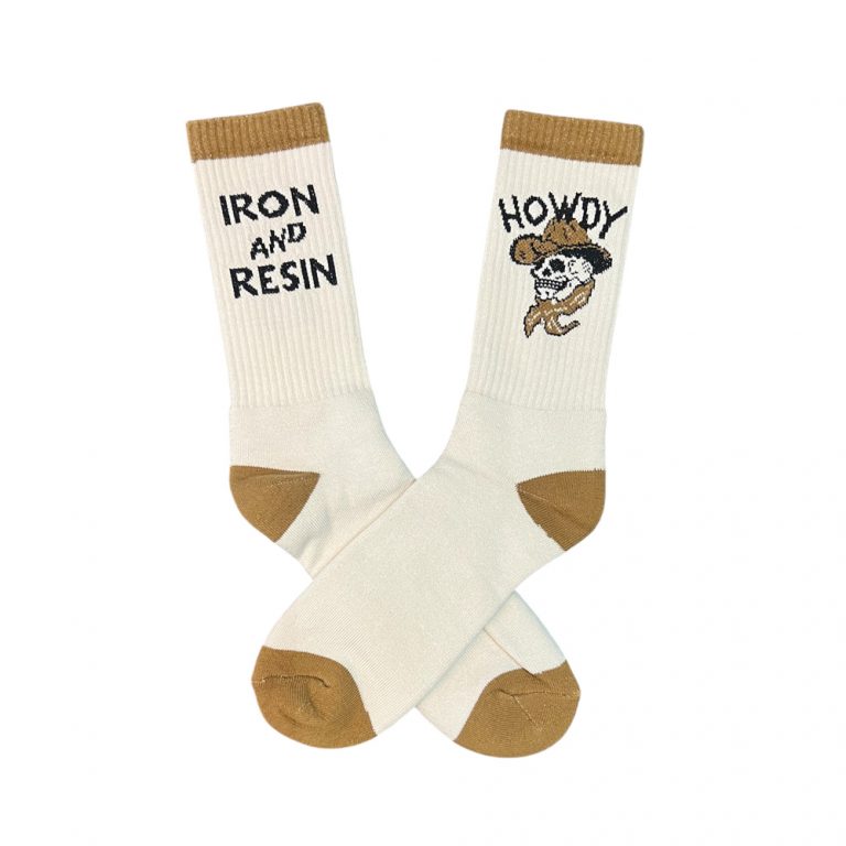 Chaussettes howdy iron and resin ride with mortimer