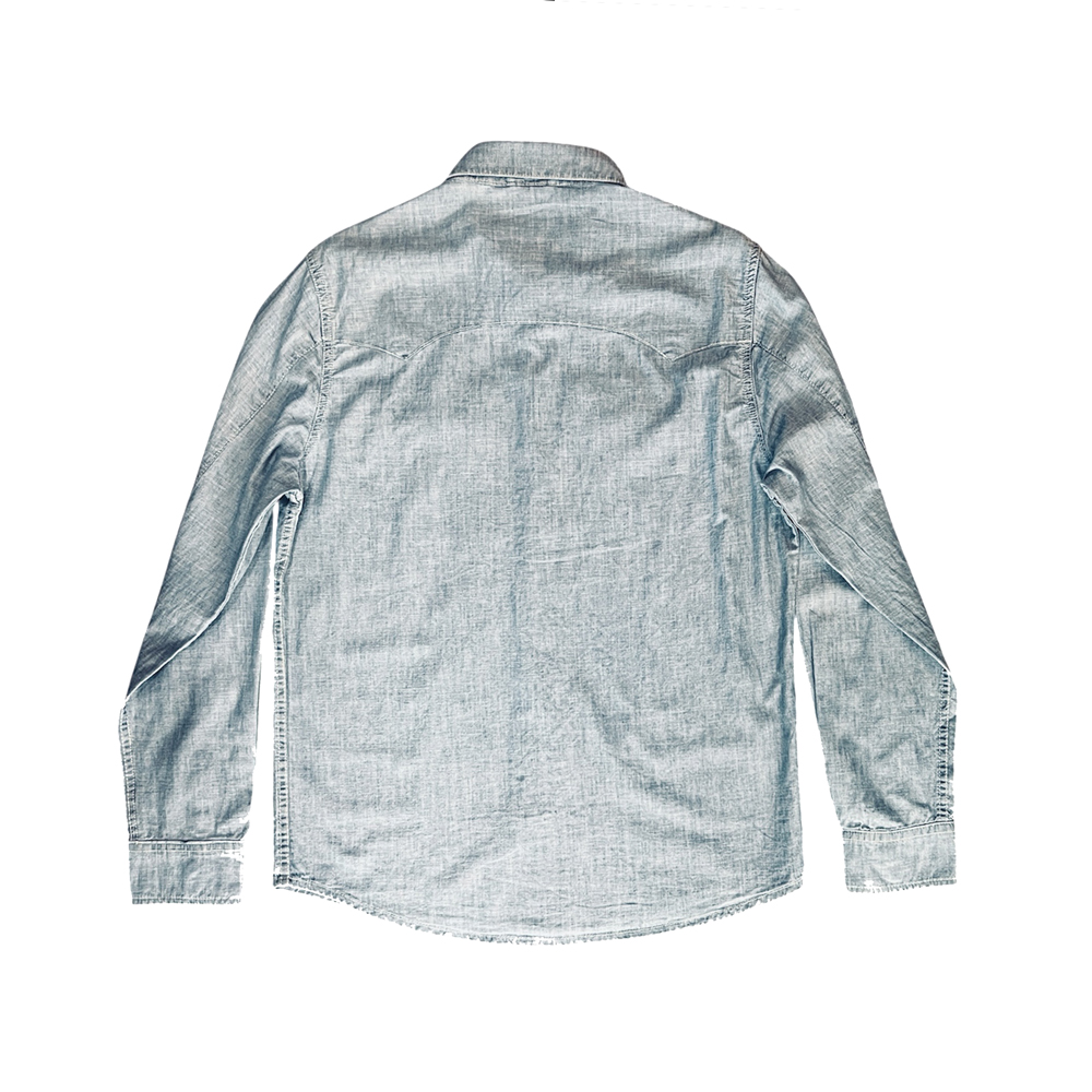 Chemise en jeans glider iron and resin ride with mortimer