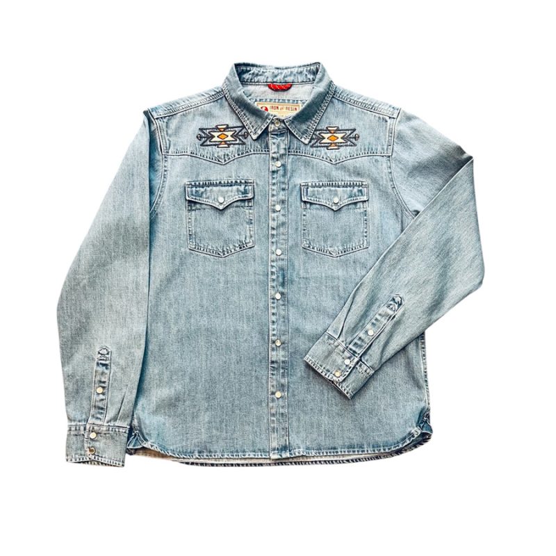 Chemise tonopah en jeans iron and resin