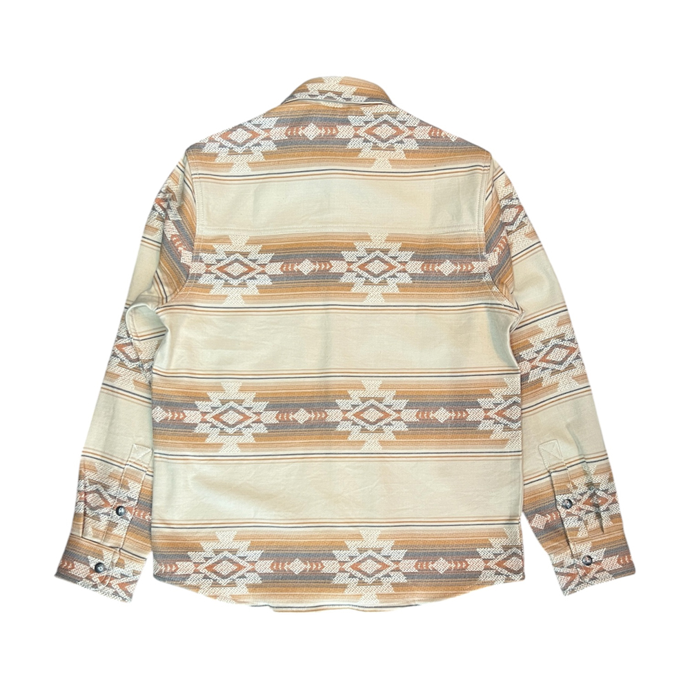 chemise klamath beige iron and resin ride with mortimer