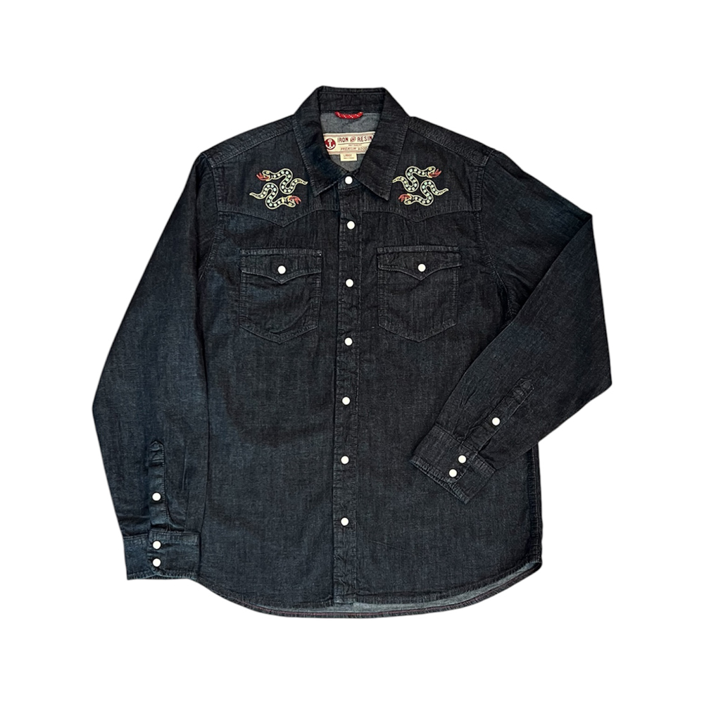 chemise outrider iron and resin ride with mortimer