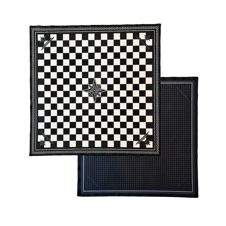 Foulard damier ace Sunday Speedshop Ride with Mortimer