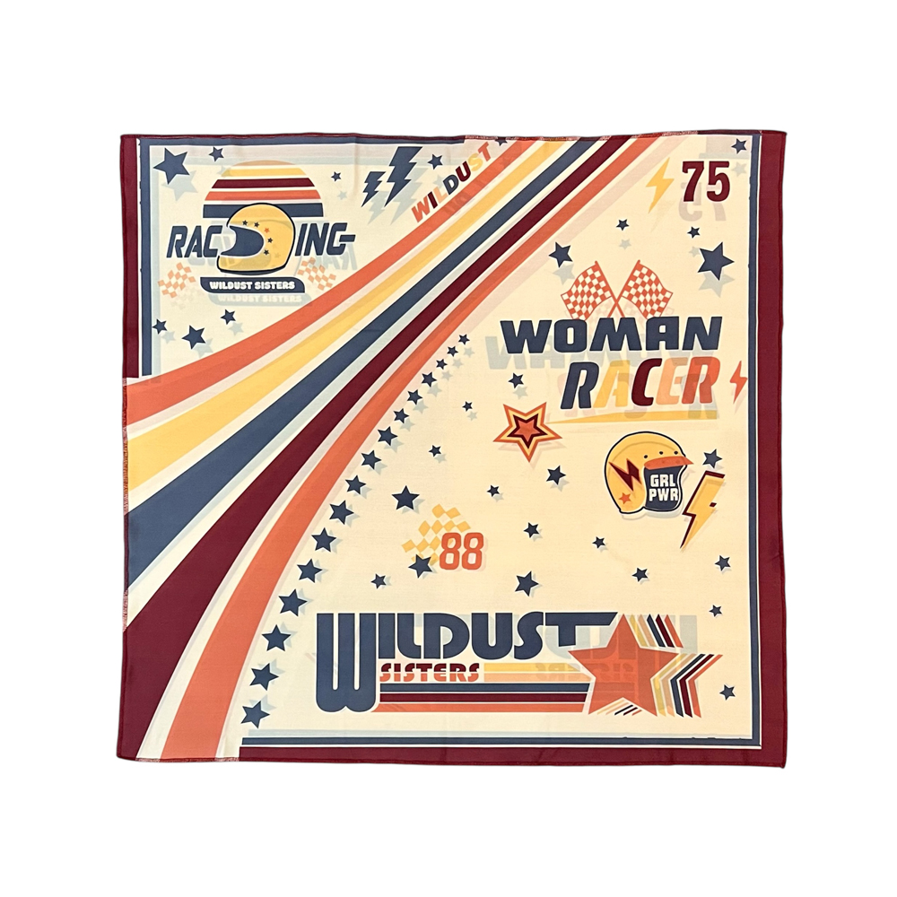 foulard pole position wildust sisters ride with mortimer