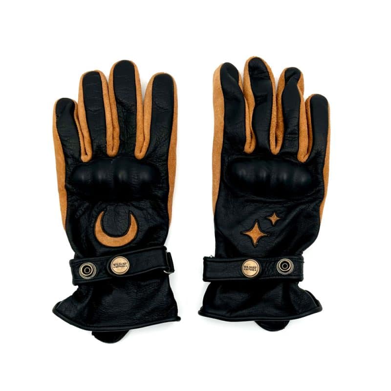 gants moto cosmic noirs
