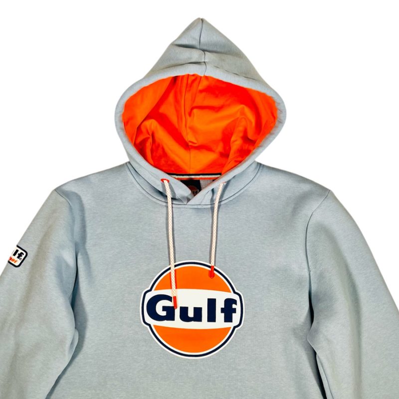 hoodie logo gulf ride with Mortimer