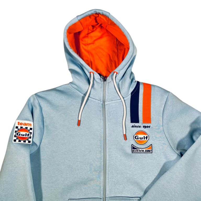 hoodie zip legend gulf ride with mortimer