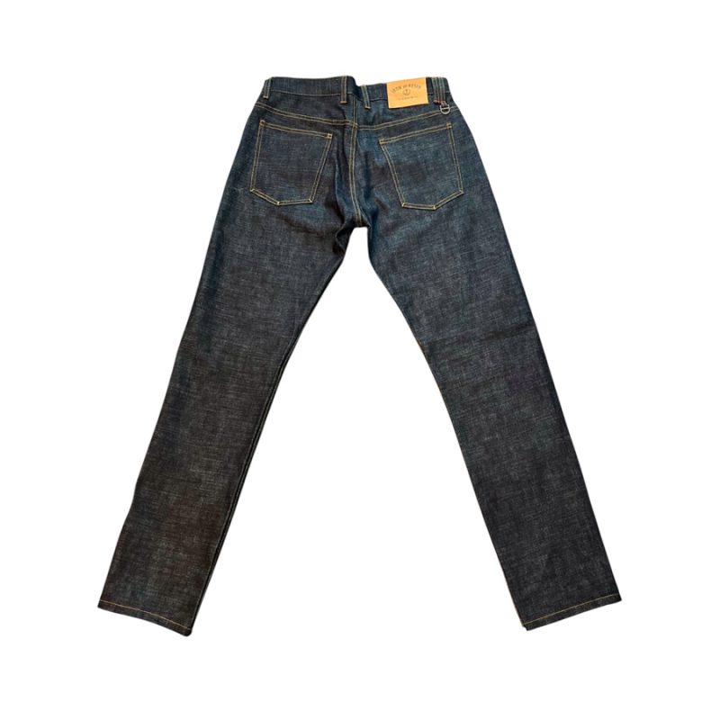 jeans selvedge cody iron and resin ride with mortimer