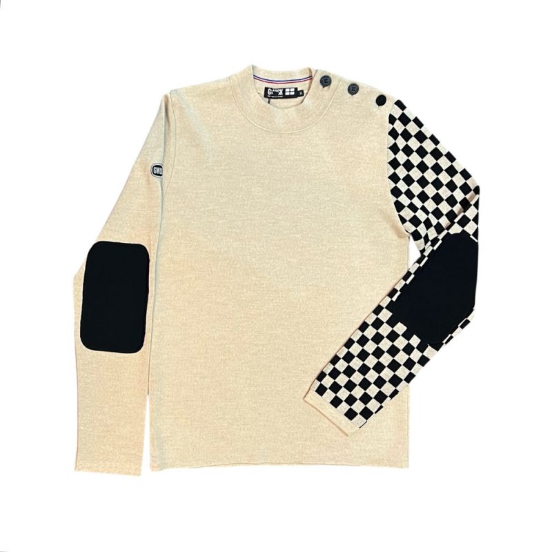 Pull chill beige Gwisk Ride with mortimer