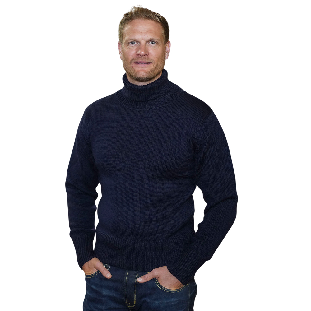 pull turtle neck 1923 dark navy pike brothers