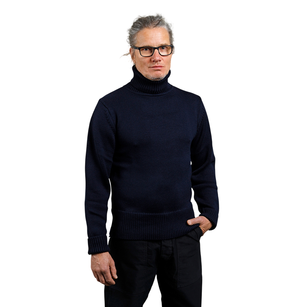 pull turtle neck 1923 dark navy pike brothers
