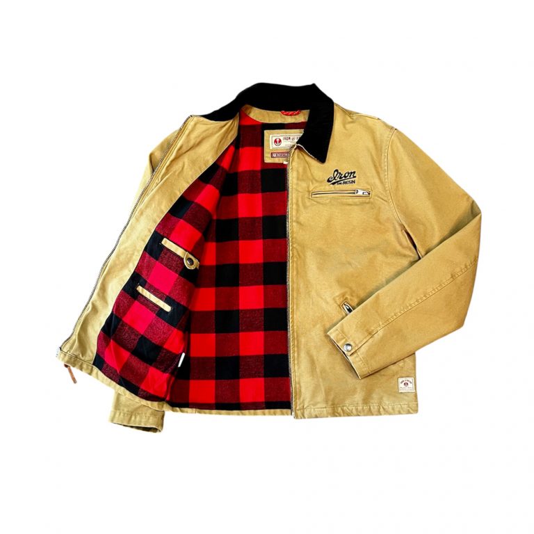 service jacket iron and resin ride with mortimer