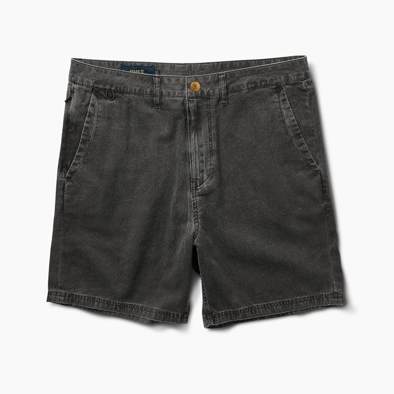 Short gris chino homme