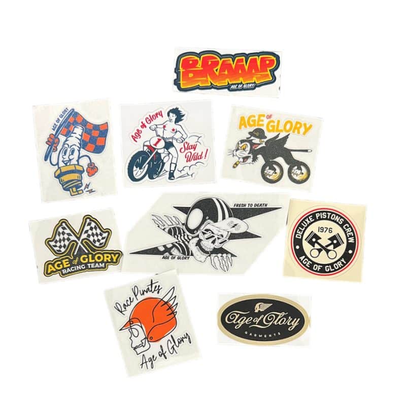 stickers moto Age of Glory