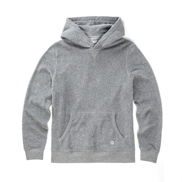 Sweatshirt Hightide à capuche gris Outerknown