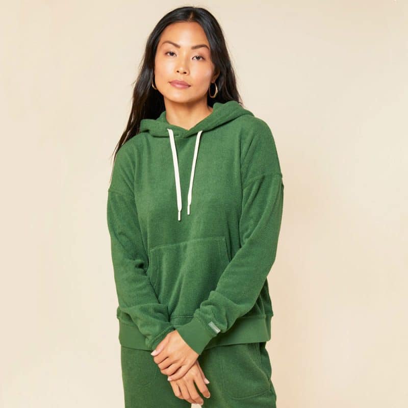 Sweatshirt hightide outerknown femme vert