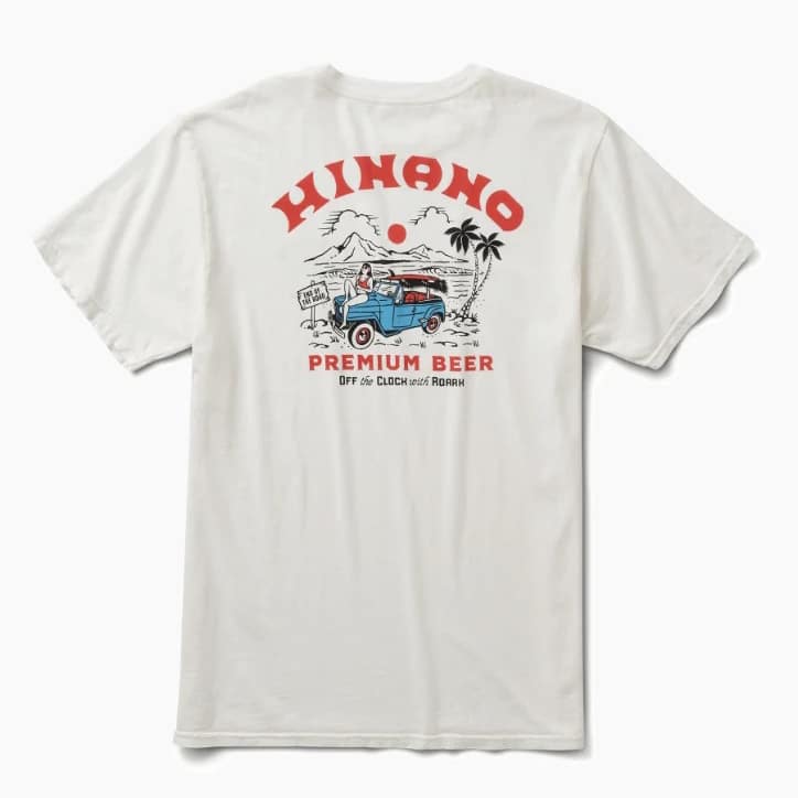 t-shirt 4x4 surfeur Hinano