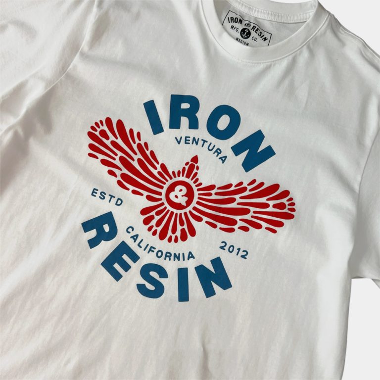 T-shirt freebird iron and resin ride with mortimer