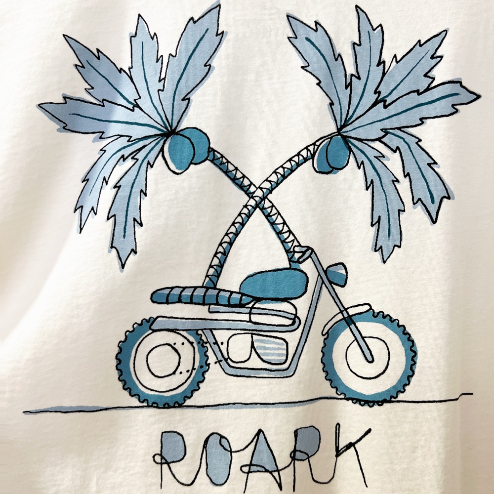 t-shirt palm café roark