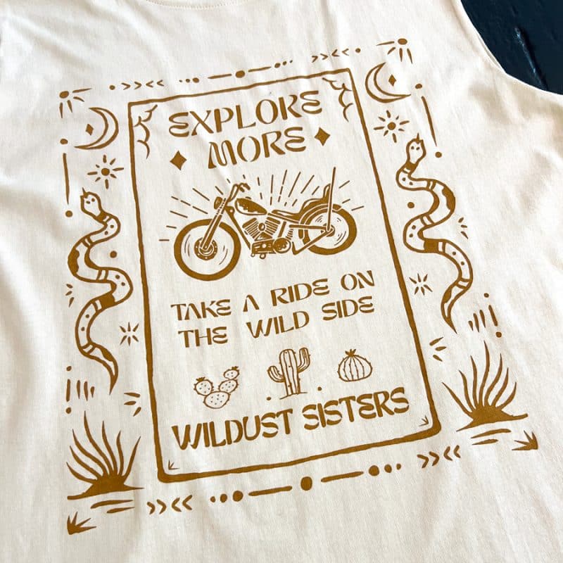 T-shirt Explore more Wildust Sisters