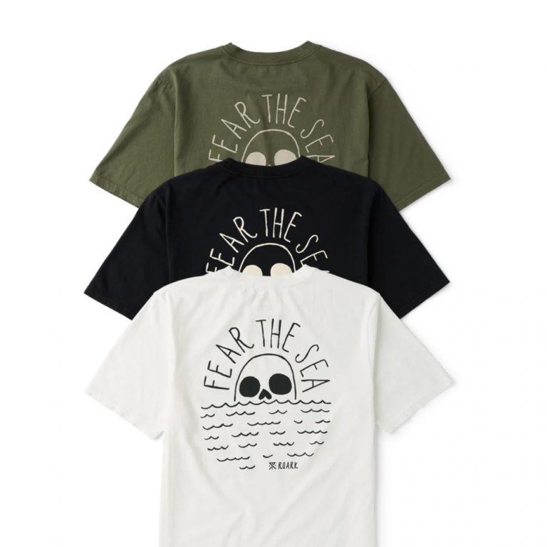t-shirt fear the sea roark ride with mortimer
