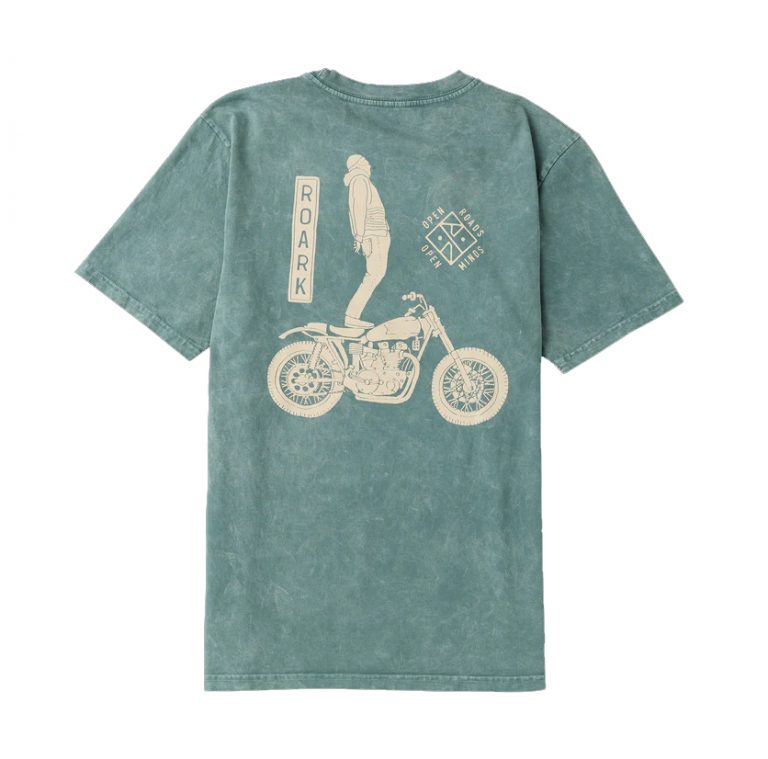 t-shirt ghostrider slate green roark