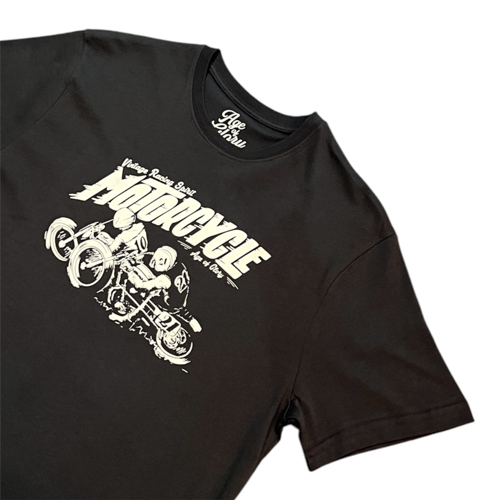 T-shirt Golden Age age of glory Ride with Mortimer
