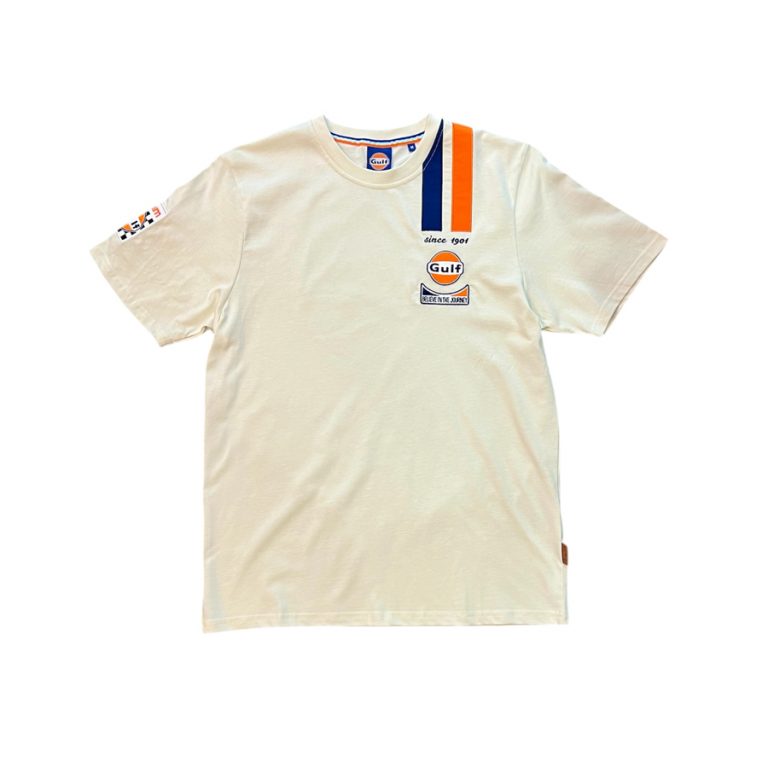 t-shirt legend écru gulf ride with mortimer