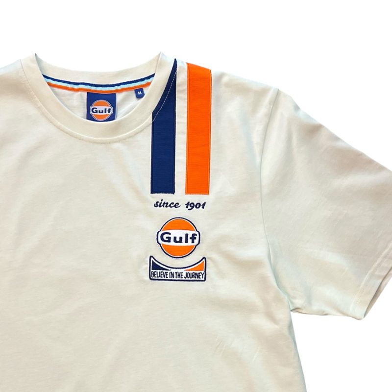 t-shirt legend écru gulf ride with mortimer