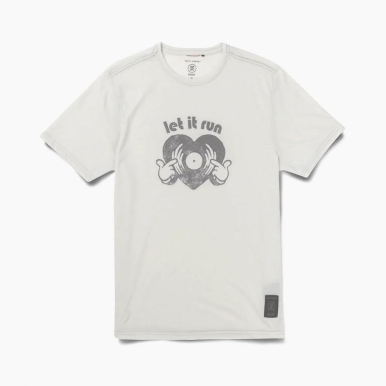T-shirt let it run roark Mathis core running tee