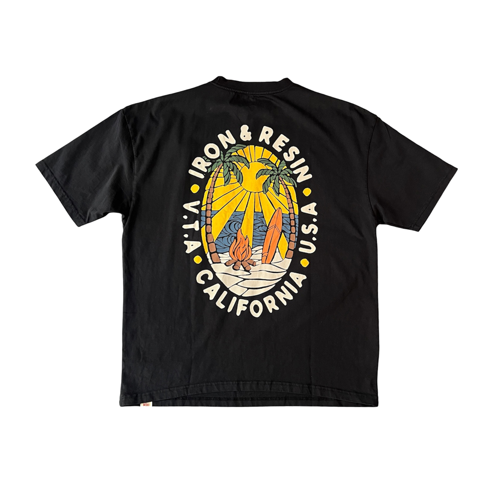 T-shirt palm dreams iron and resin ride with mortimer