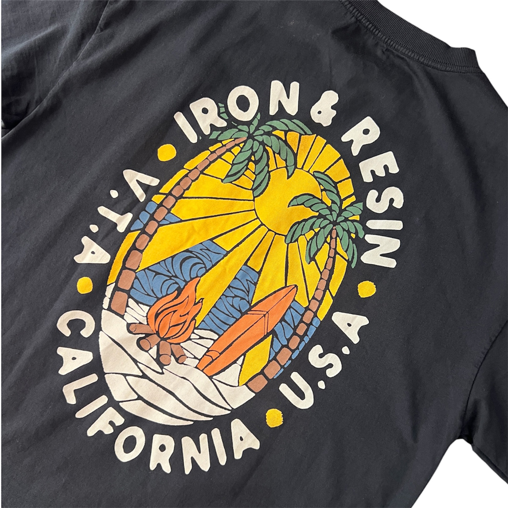 T-shirt palm dreams iron and resin ride with mortimer