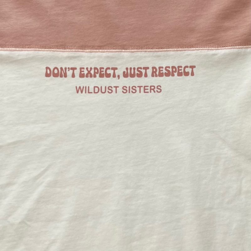 t-shirt respect wildust sisters ride with mortimer