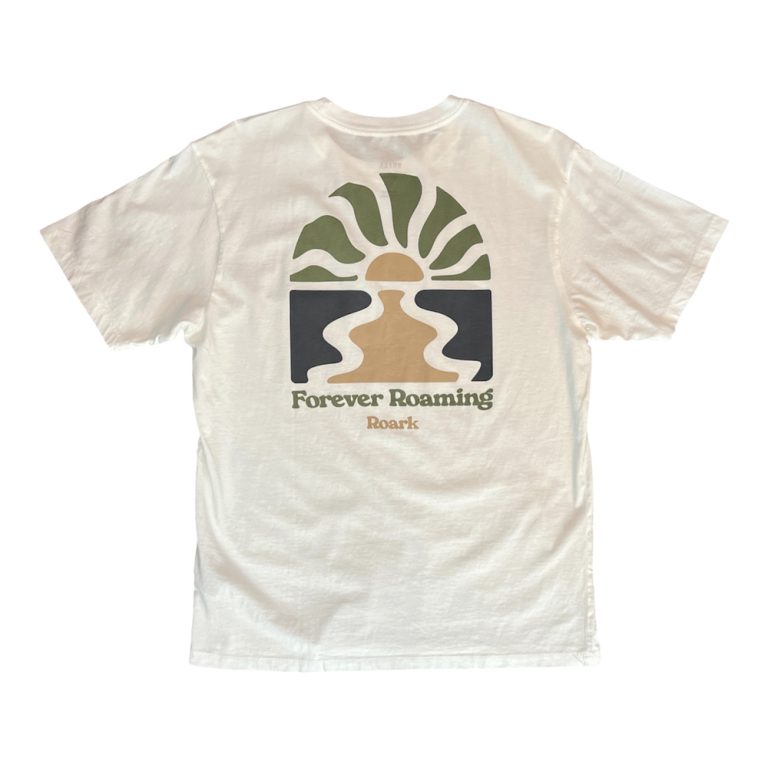 T-shirt roaming roark ride with mortimer