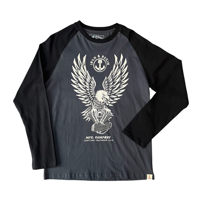 T-shirt screaming iron and resin ride with mortimer