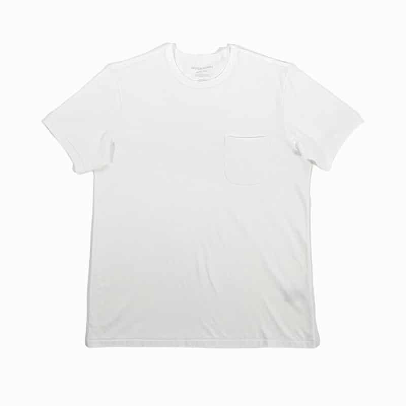 t-shirt basic uni blanc