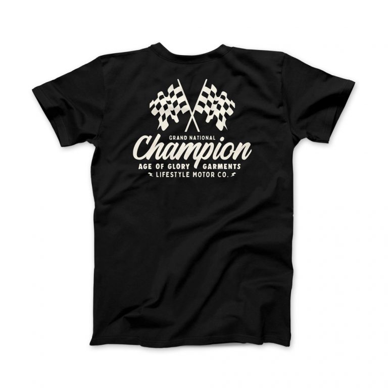 T-shirt victory noir age of glory