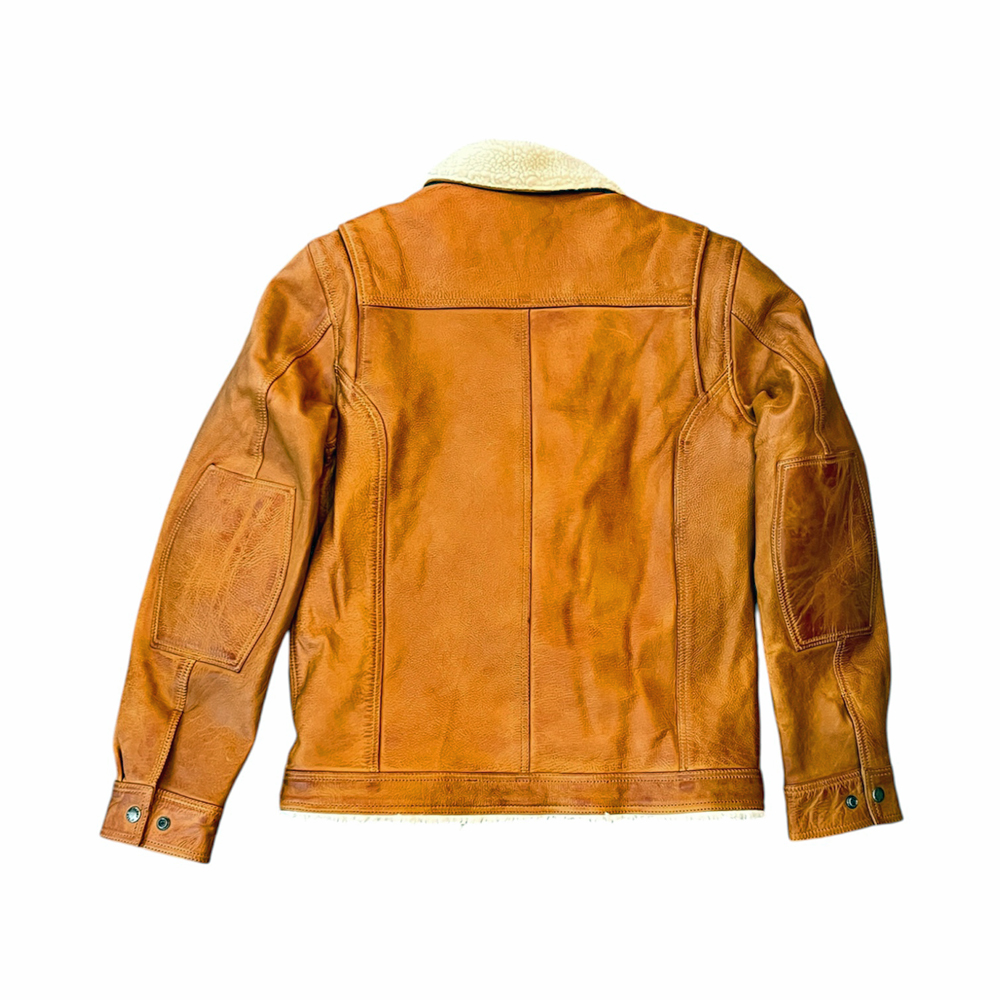 veste en cuir craftman age of glory ride with mortimer